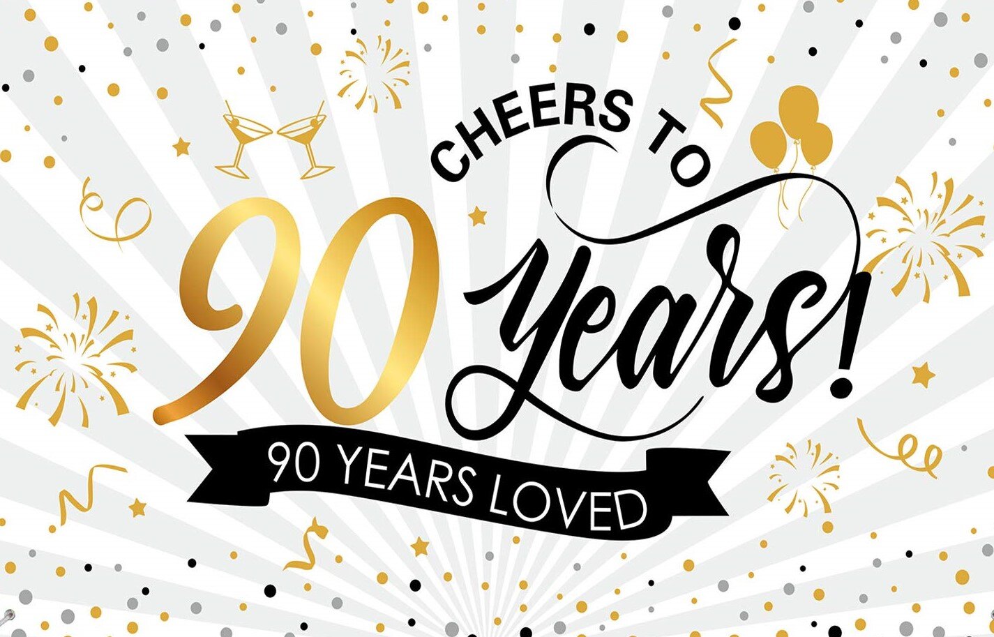 Reminder that we have TWO services this Sunday at 9:00 &amp; 11:00am! And between the services, we will be celebrating our nonagenarians with a party in the Parish House. Join us in saying cheers to 90+ years to Bob, Muriel, Tony, Peter, and Werner! 