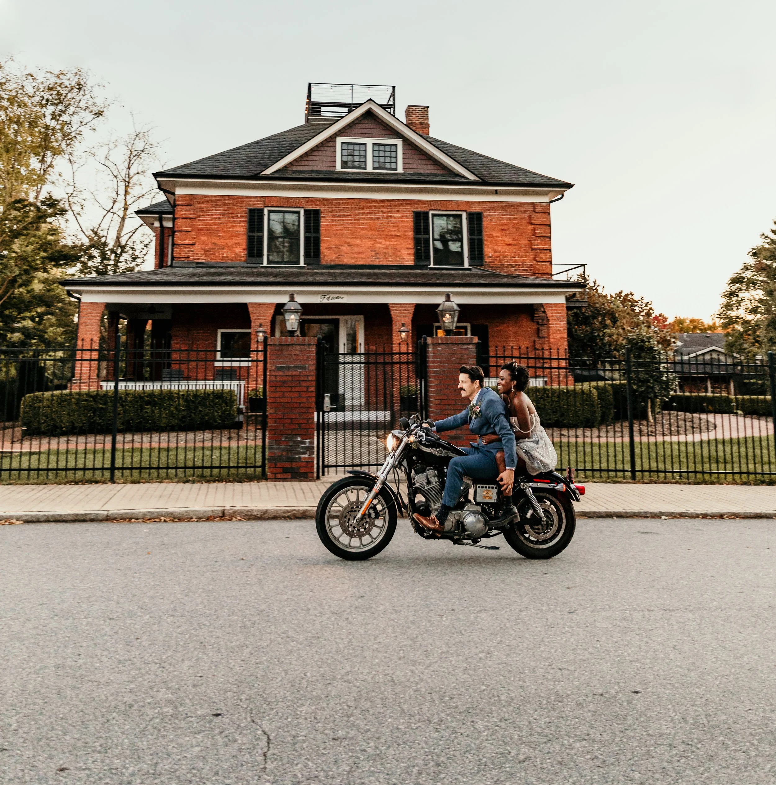  Karis &amp; Jeff. The Bunn House, Asheville. 