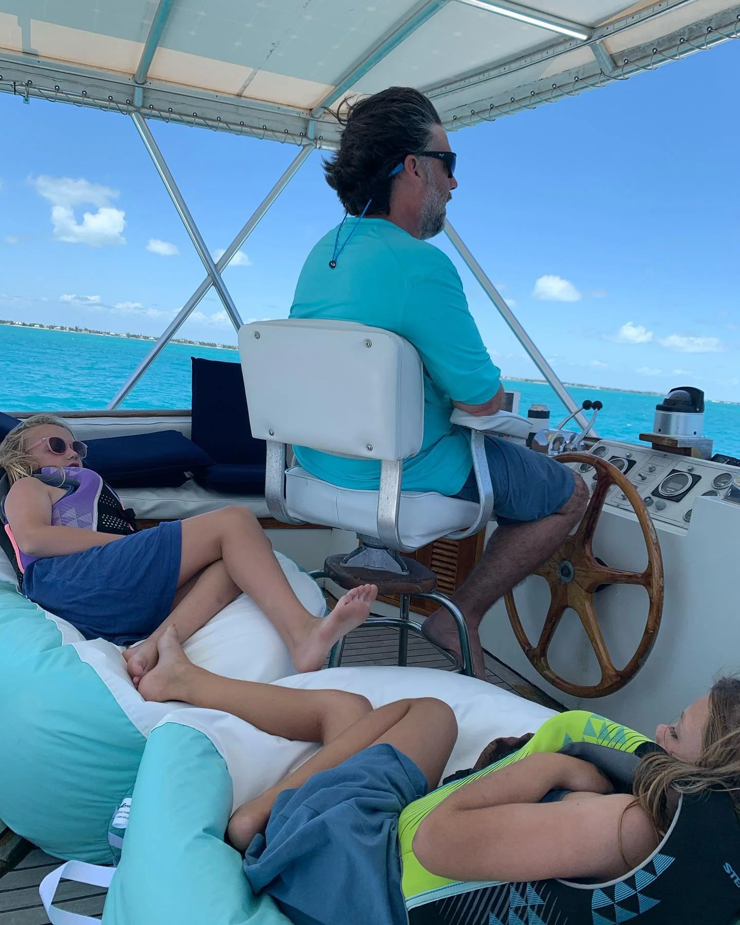 Happy Father&rsquo;s Day to our Captain!!! Life is better with you at the helm. (See what I did there 😂) 🙊❤️😘