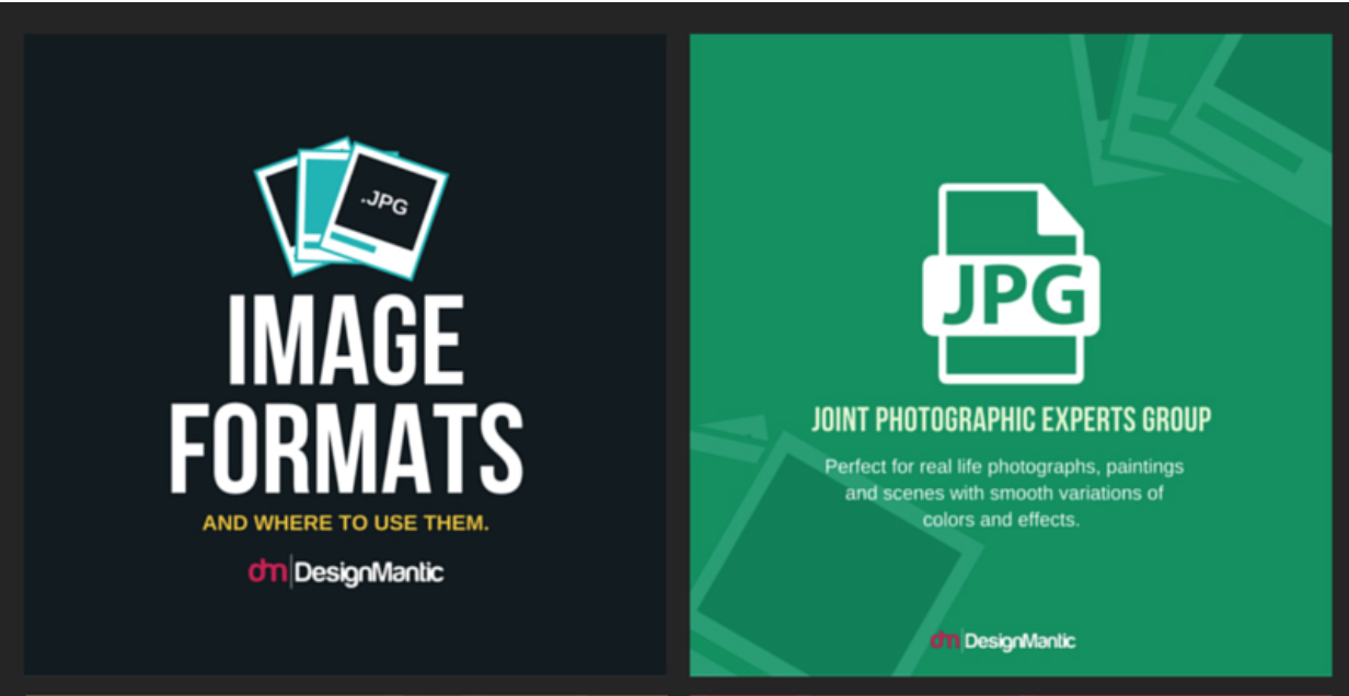The Different Image File Formats &amp; When to Use Them [Infographic]