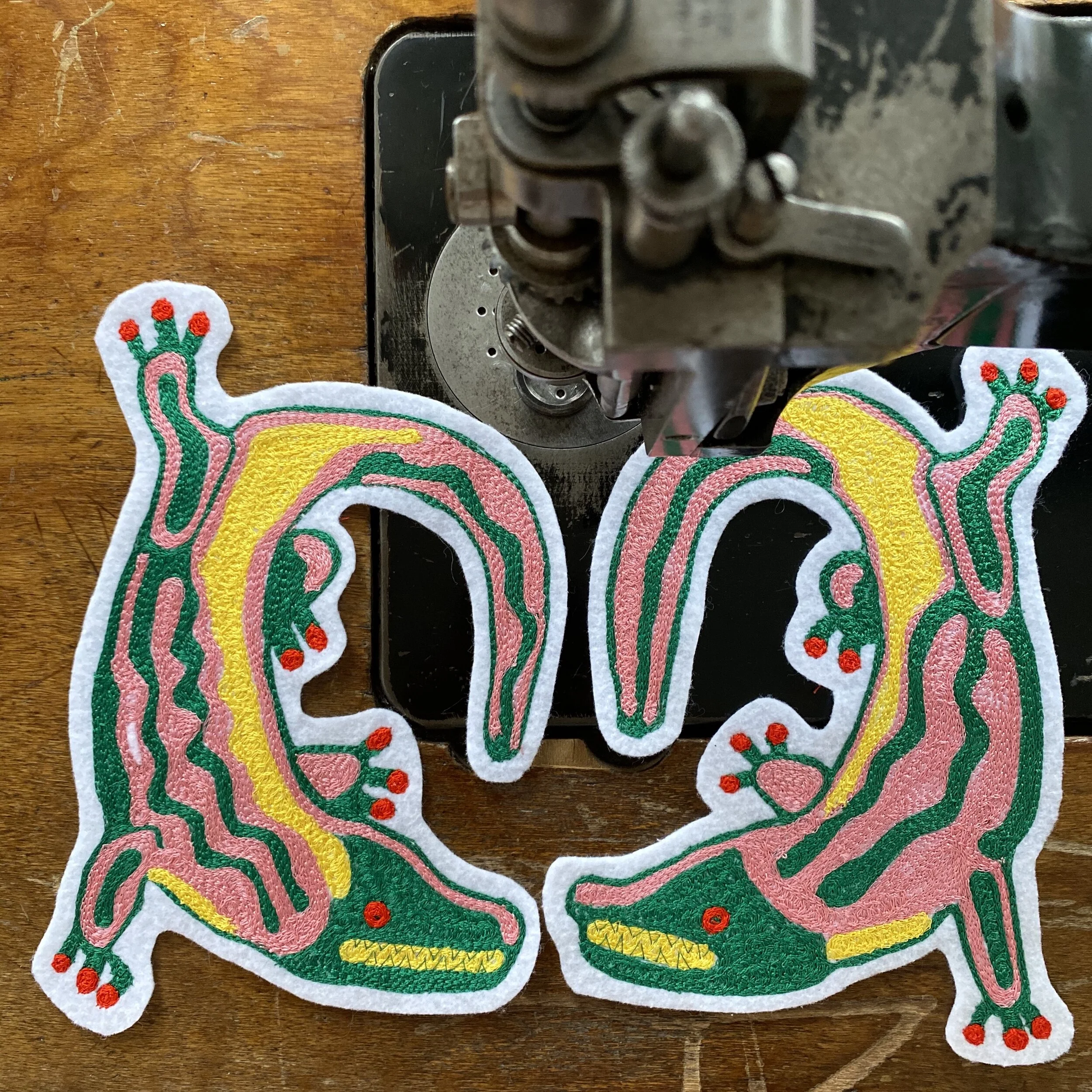 A Pair of Custom Patches