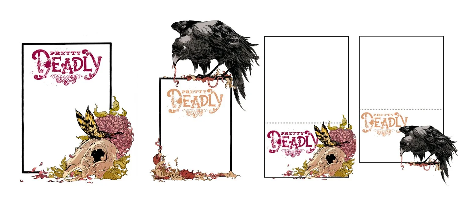 PRETTY DEADLY - Bookplate and Marketing Material