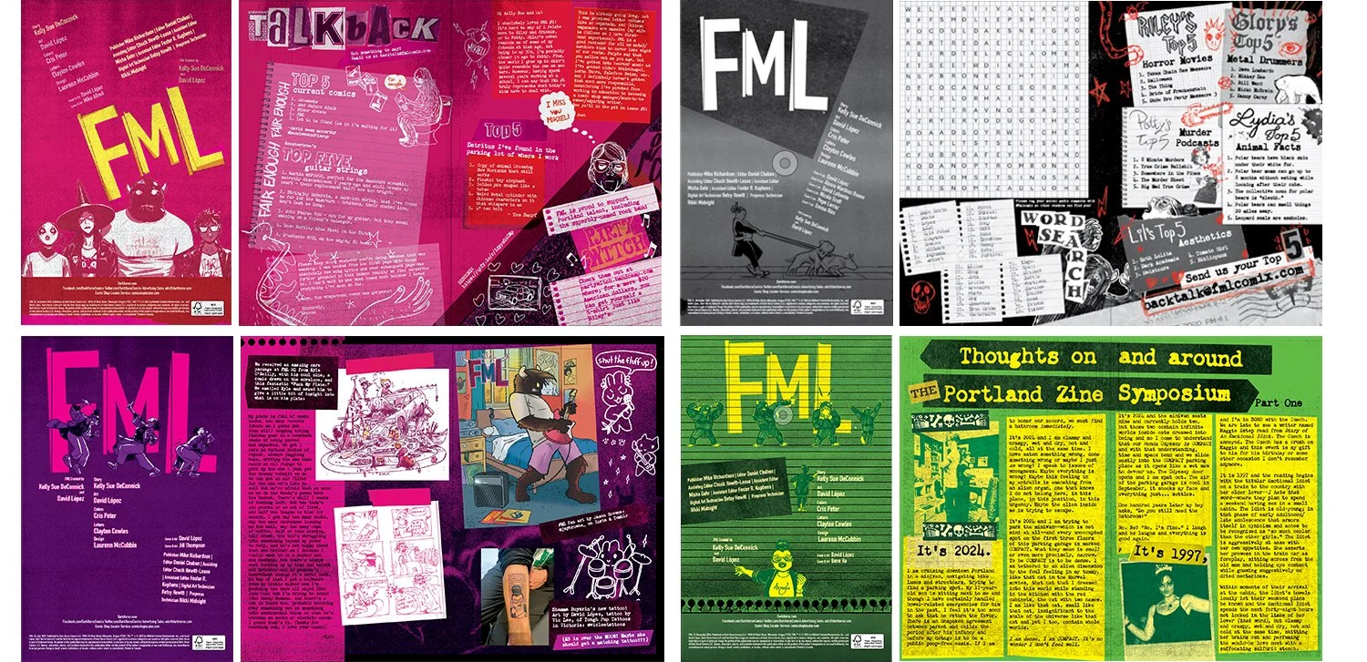 Credits and Backmatter Pages, FML