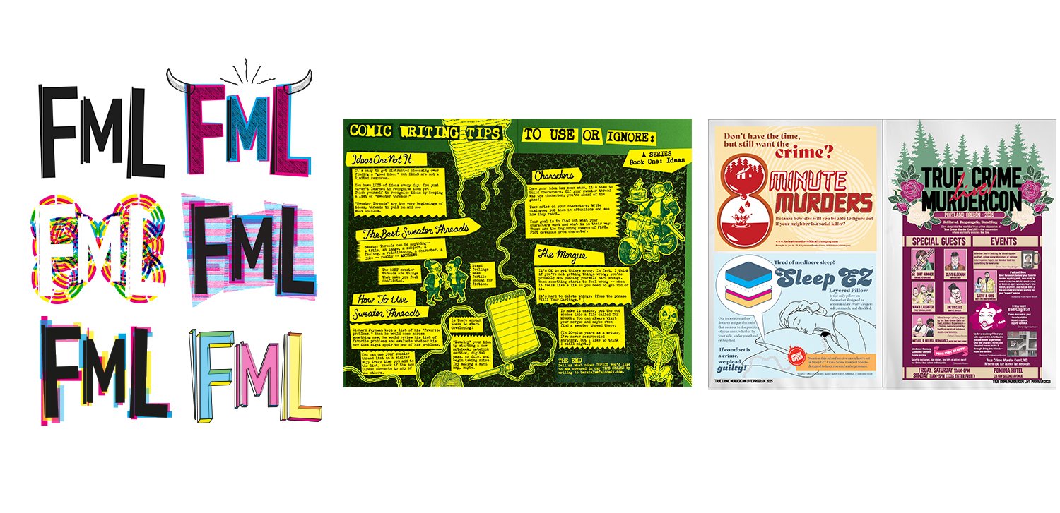 Logo Variations and Backmatter Pages, FML