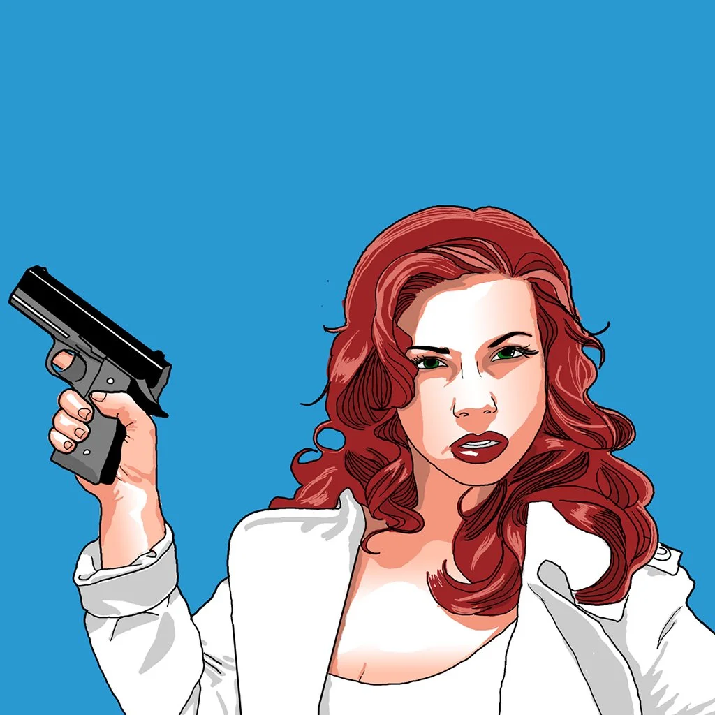Image from DAKOTA NORTH, Marvel Comics (Unpublished)