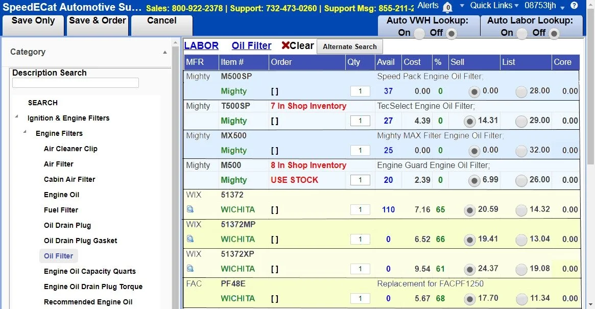 Automotive Repair Shop Software And Labor Data Bay Master