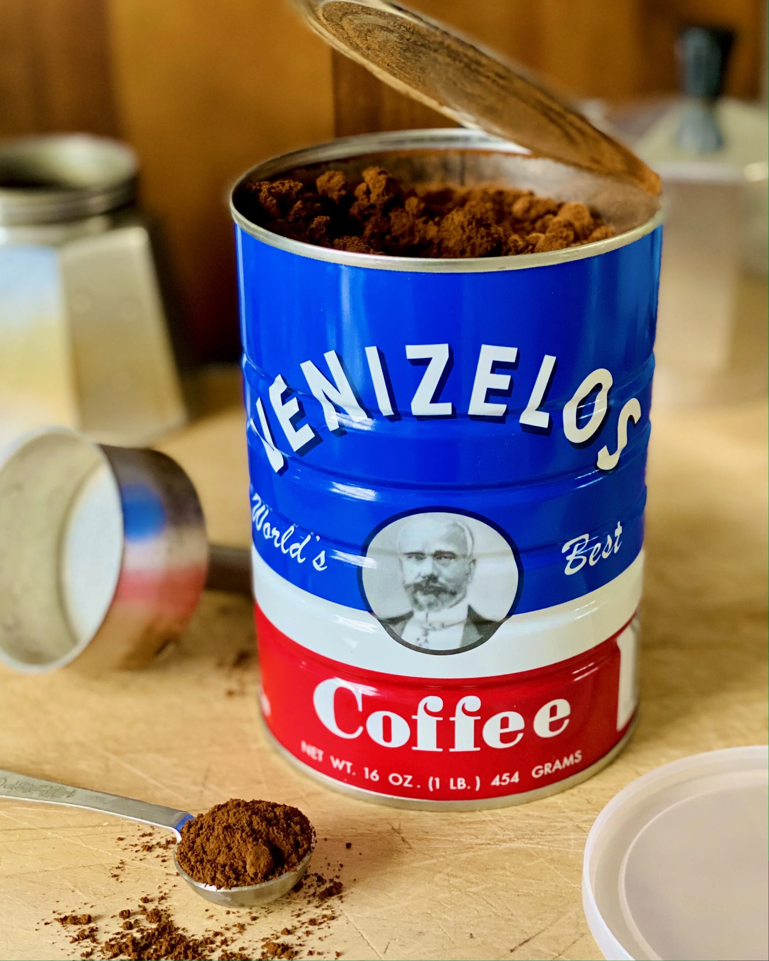  Greek coffee can 