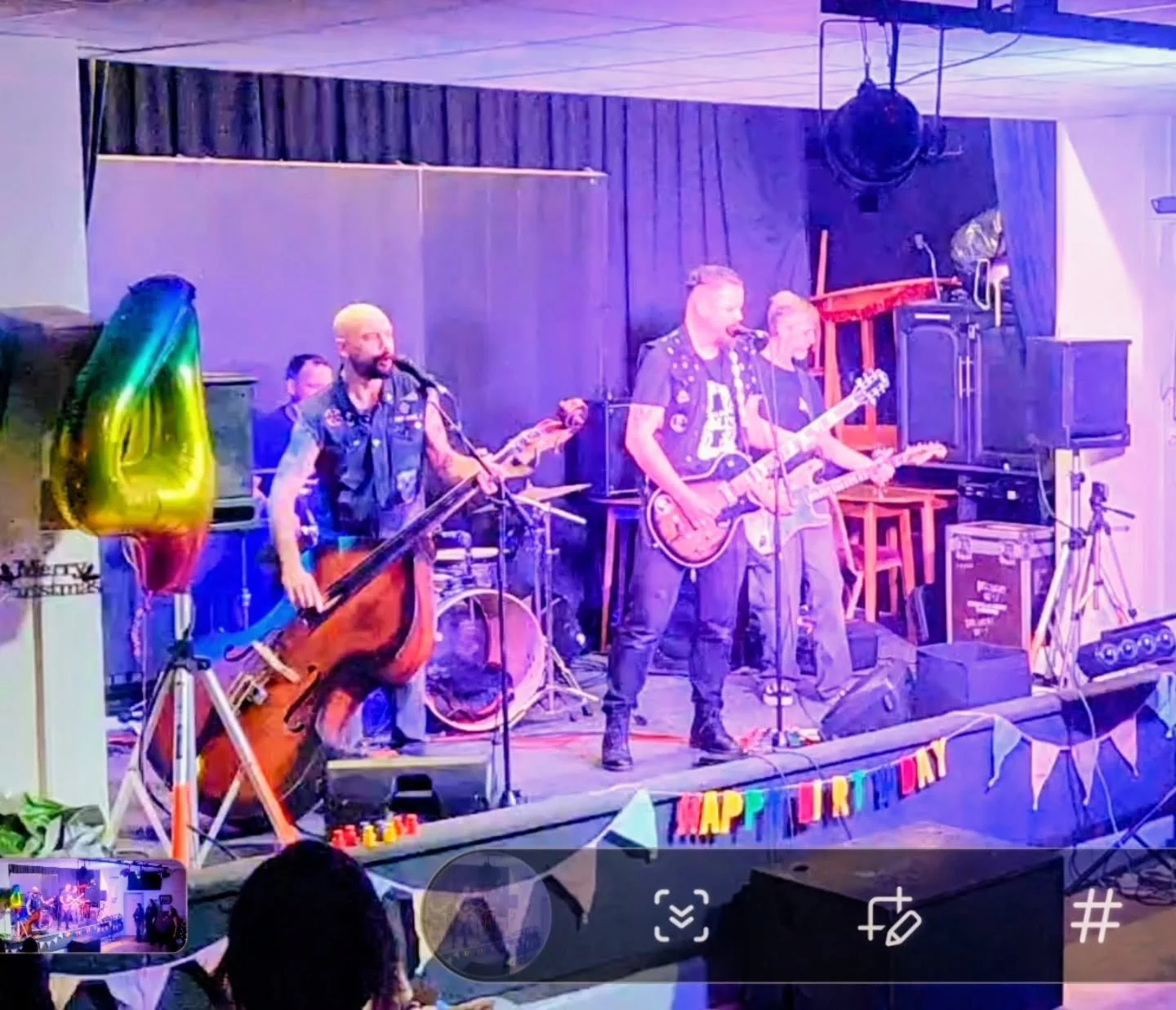 That was fun! Thank you Wendy and Anne for the honour of playing your joint birthday party at The Ritz. Such a good party vibe. Epic sound from sound guy Than.