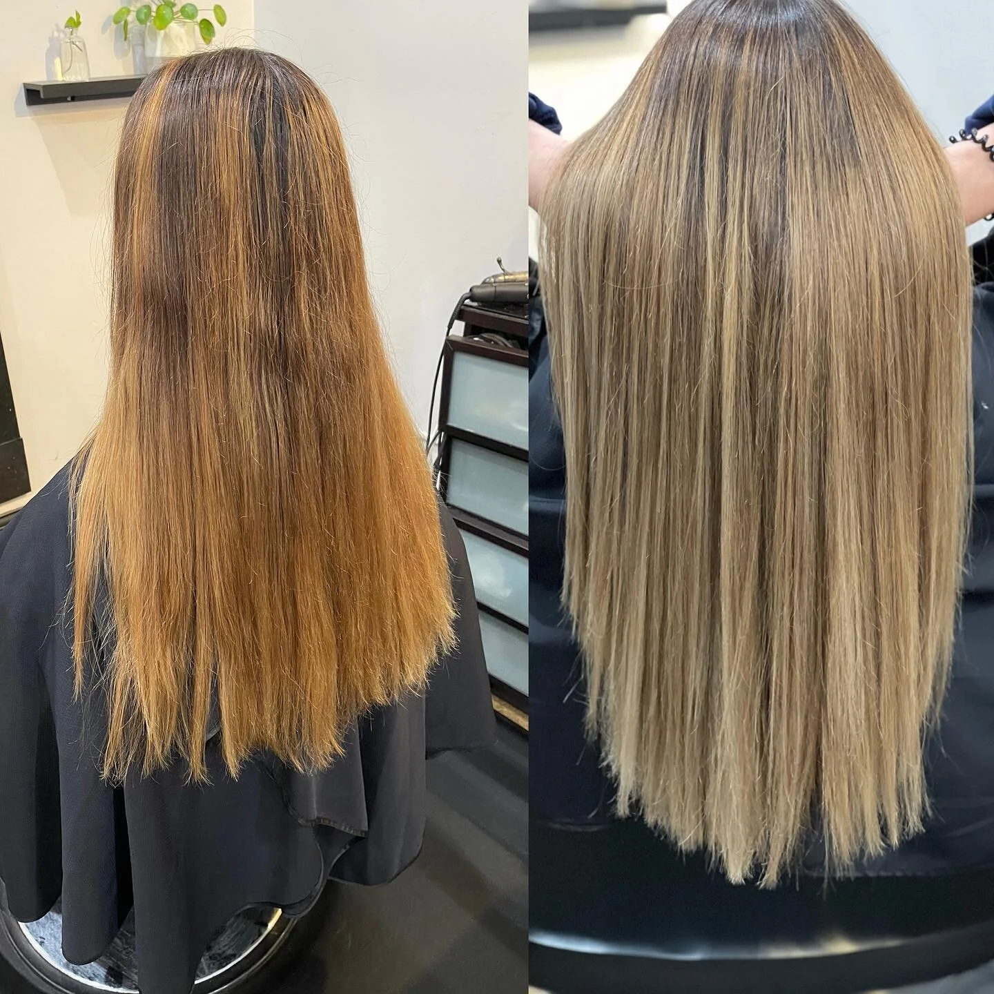 This color correction is prob one of my favs!!! #lafayettehairstylist#westlafayettehair#blondes#colorcorrections#765.404.4009