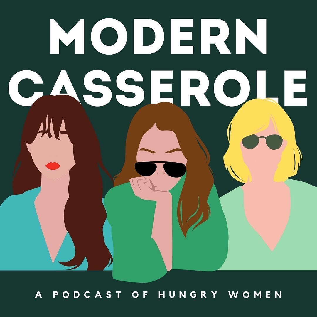 Hey! I launched a podcast with two other hungry women @ms.hesse and @hungryfi. Listen to @ModernCasserole as we talk food, tell stories, and laugh about our Trader Joe&rsquo;s obsession each week. Episode 1 &amp; 2 are already out and you can listen 