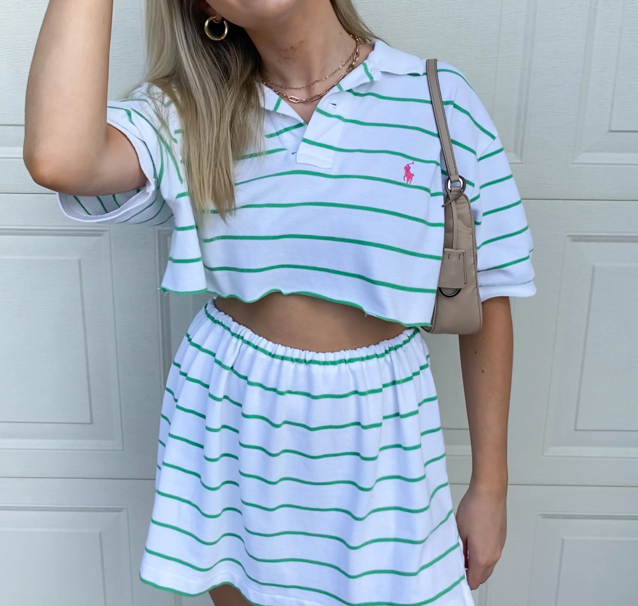 DIY: Crop Top &amp; Skirt Set