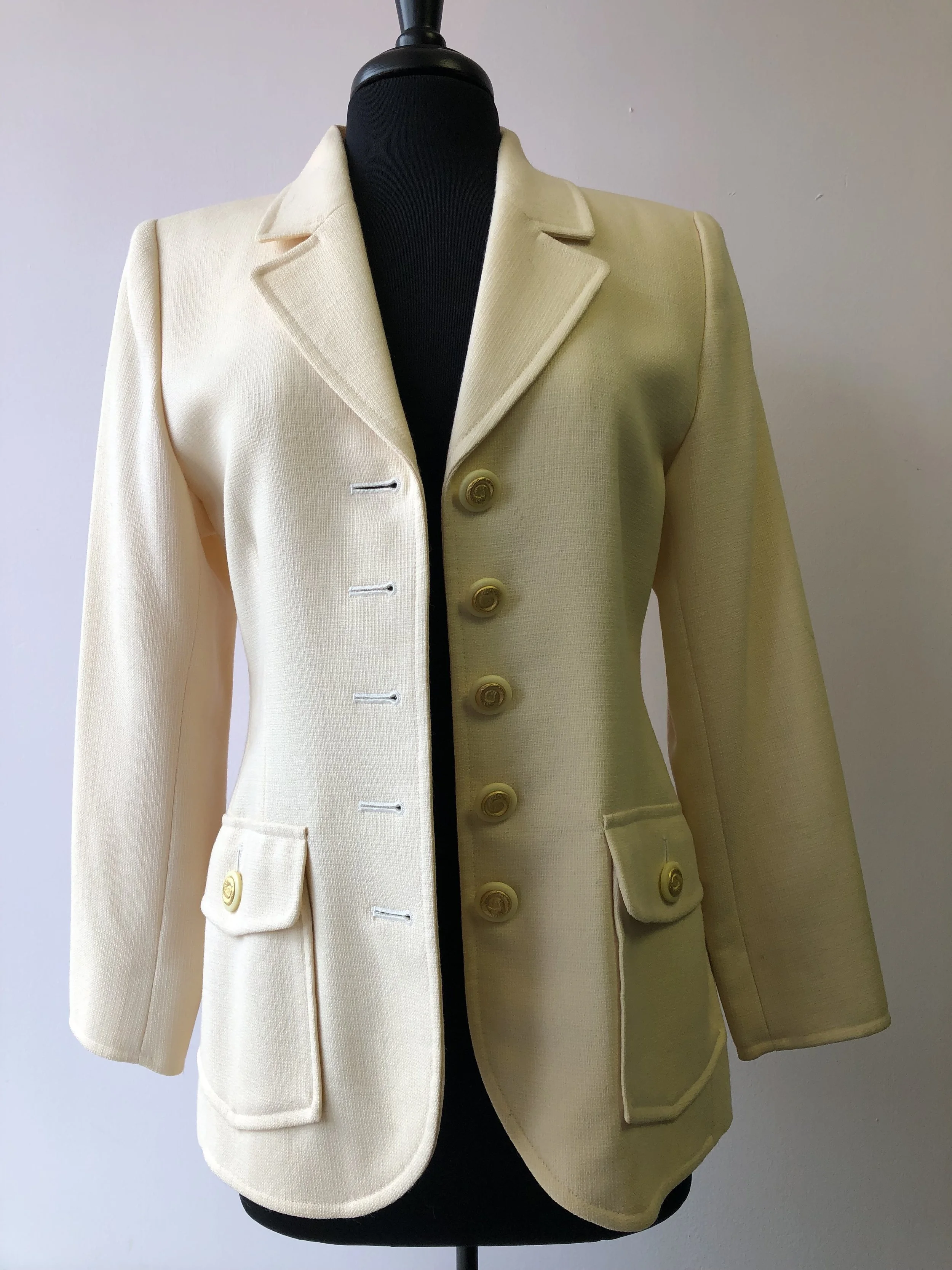 YSL Encore Ivory Blazer 