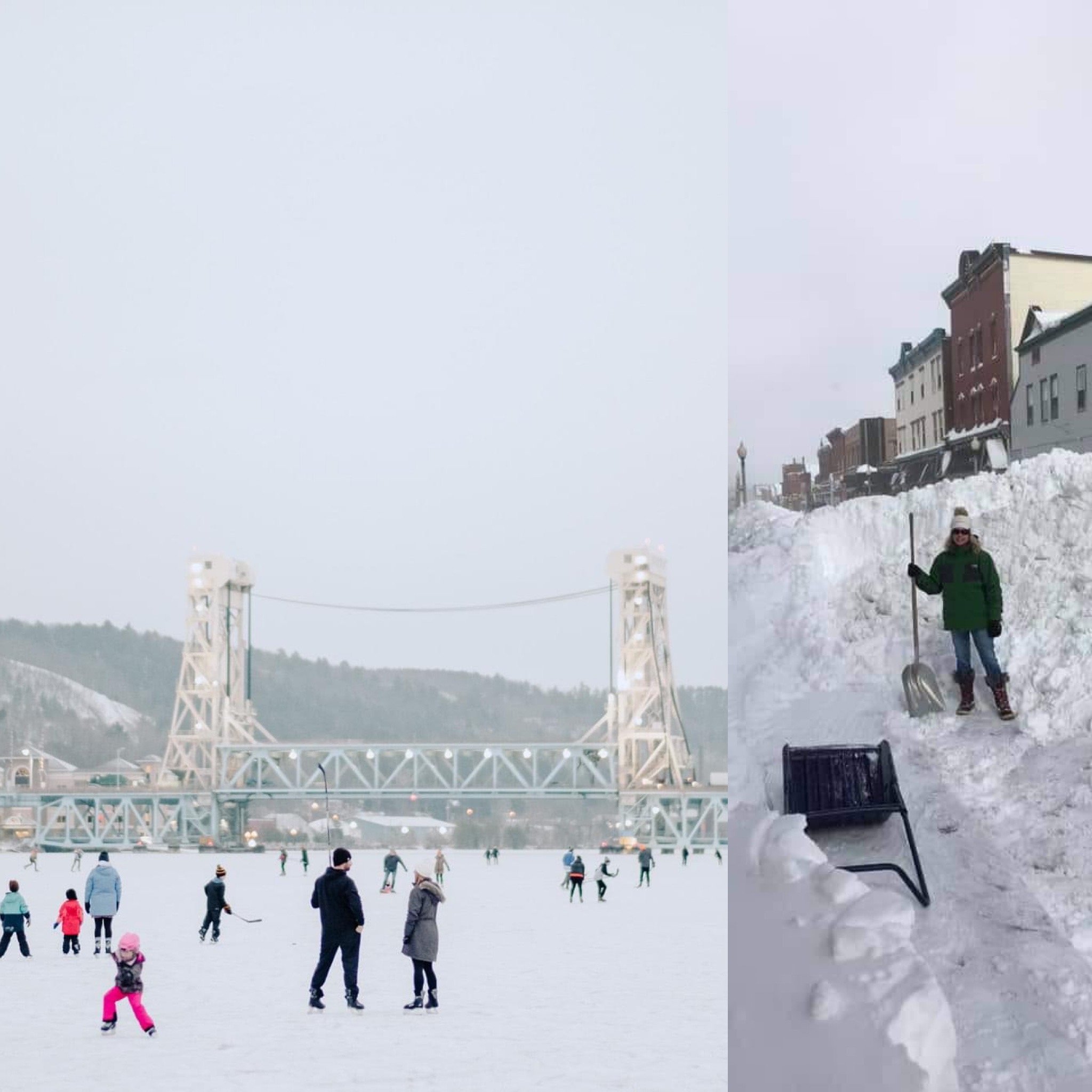 Like living in a snow globe