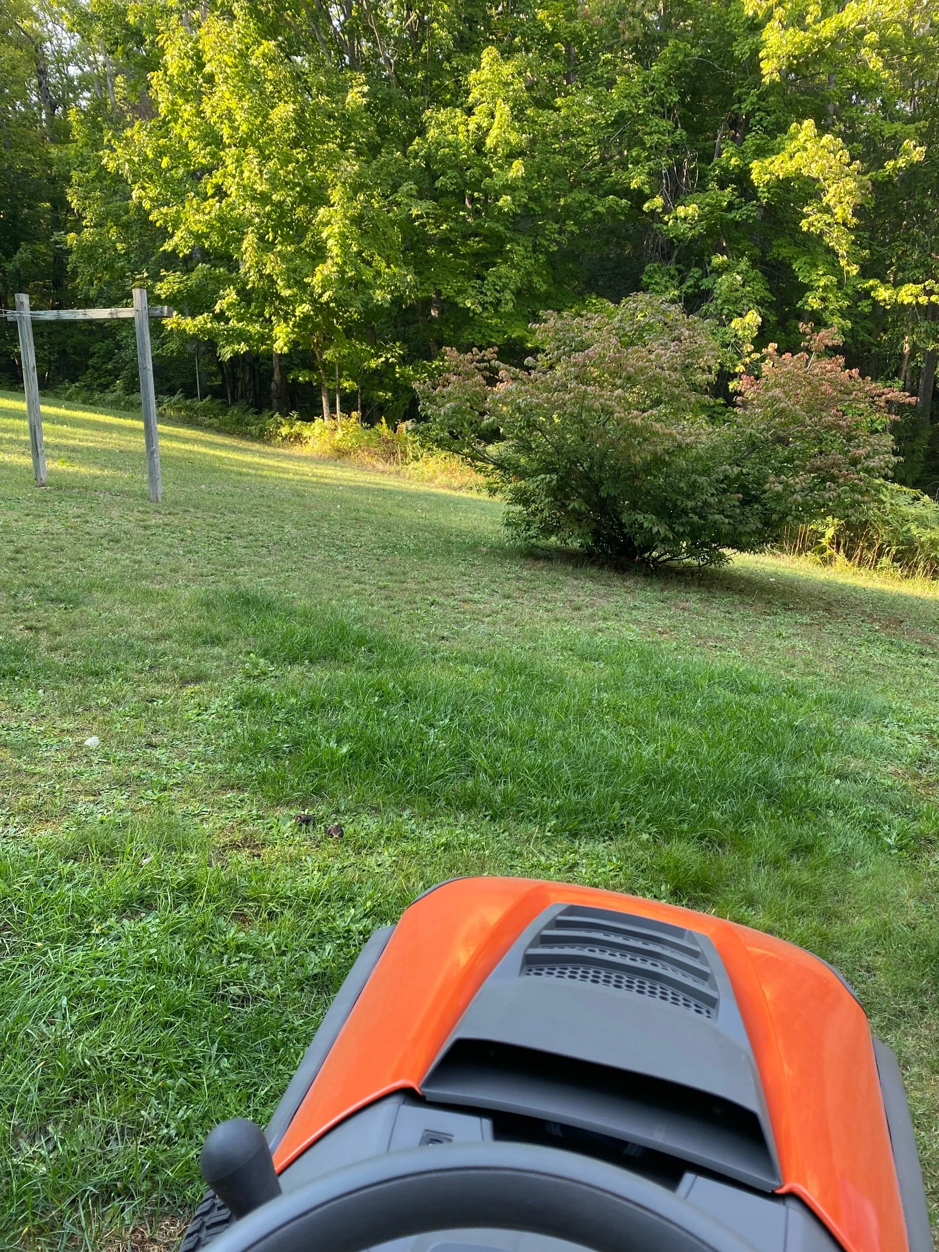 For those who love to mow