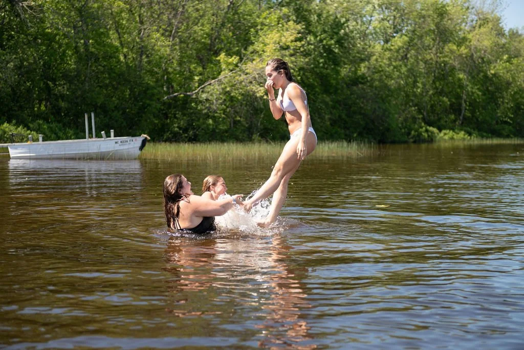 Go for a swim and get happy