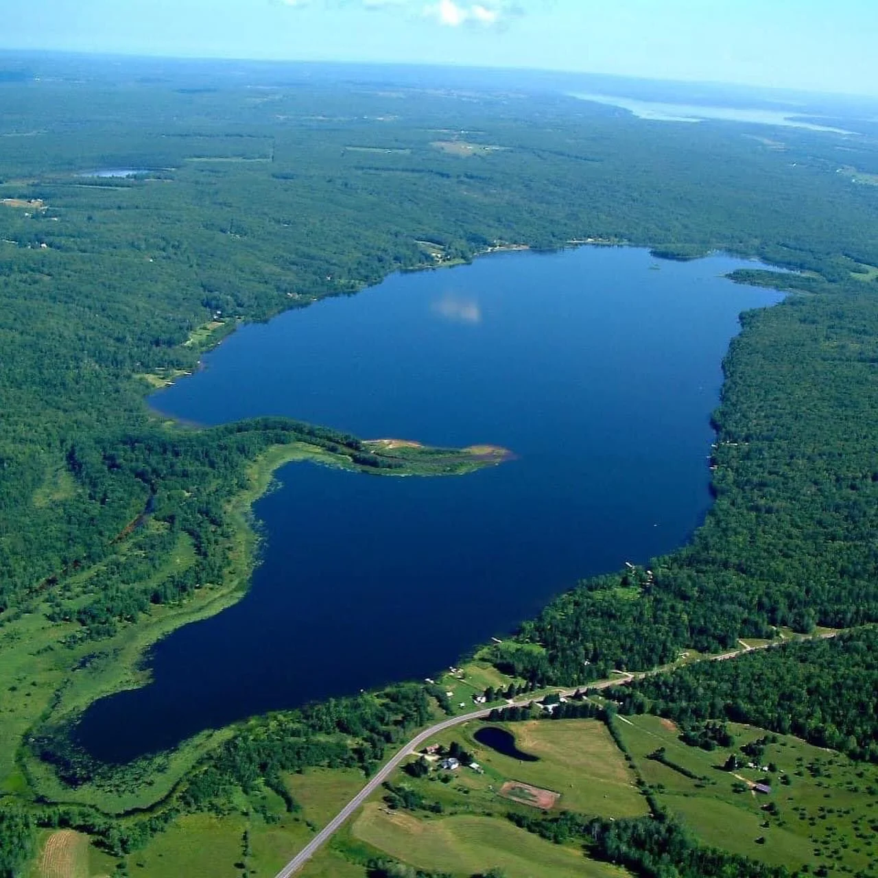 Otter Lake has been home to Manninen&rsquo;s Cabins for 90 years. The lake is over 900 acres and offers a diverse fishery including walleye, northern pike, muskie, rainbow trout, perch, crappie, bass, bluegills, and more. manninenscabins.com #otterla