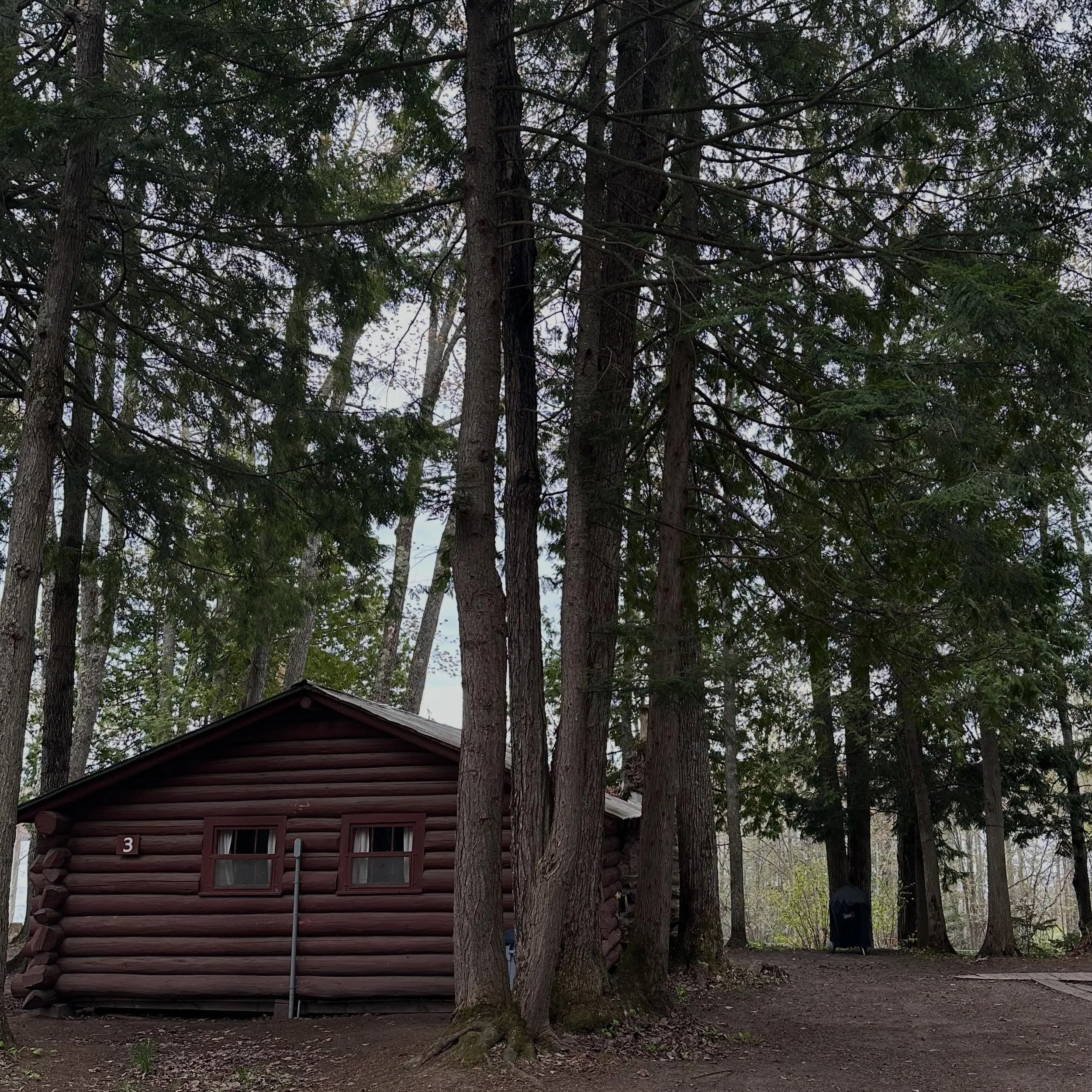 Kolme (No. 3) 💗 Your cabin getaway is waiting for you. manninenscabins.com #kolmecabin #otterlakelife #manninenscabins