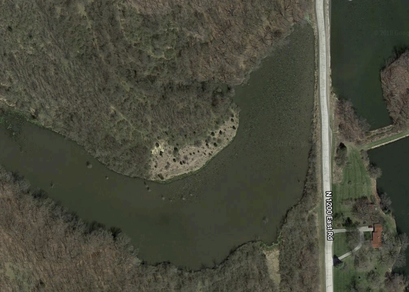 The location of the first image