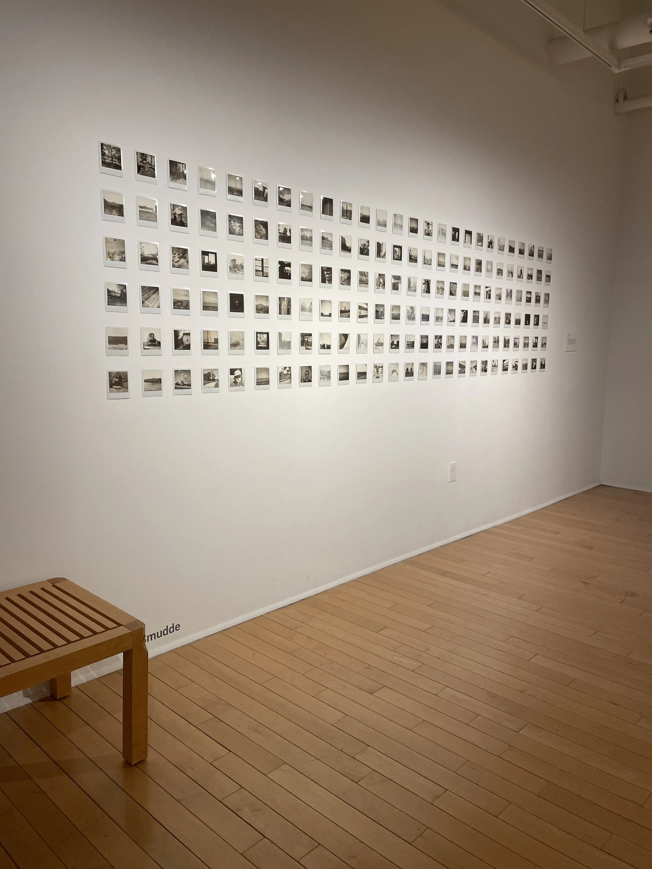 Polaroids, MFA Thesis Exhibition, 2023