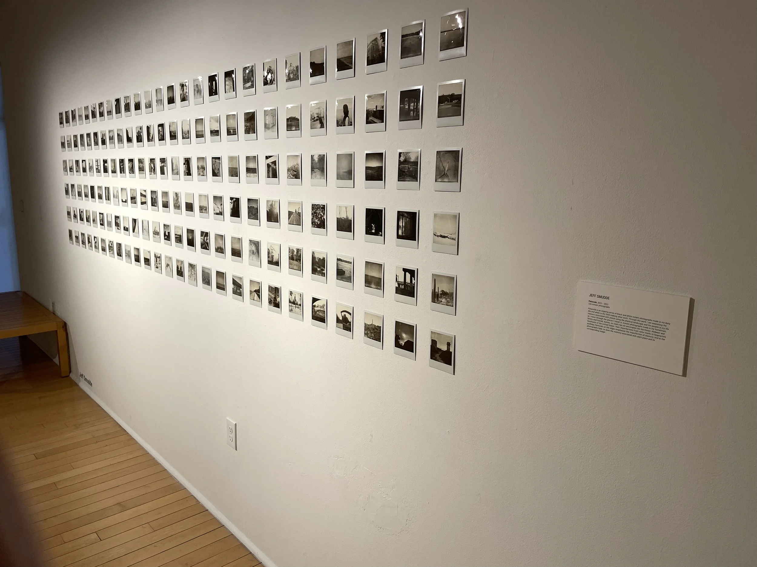 Polaroids, MFA Thesis Exhibition, 2023