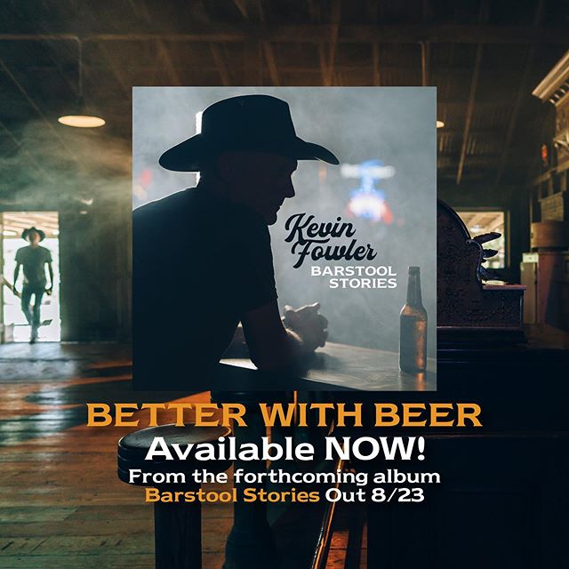 It&rsquo;s finally here! &ldquo;Better With Beer&rdquo; the first single from my forthcoming album &lsquo;Barstool Stories&rsquo; out August 23rd. Stream it, share it, pre-order it at the link in bio!