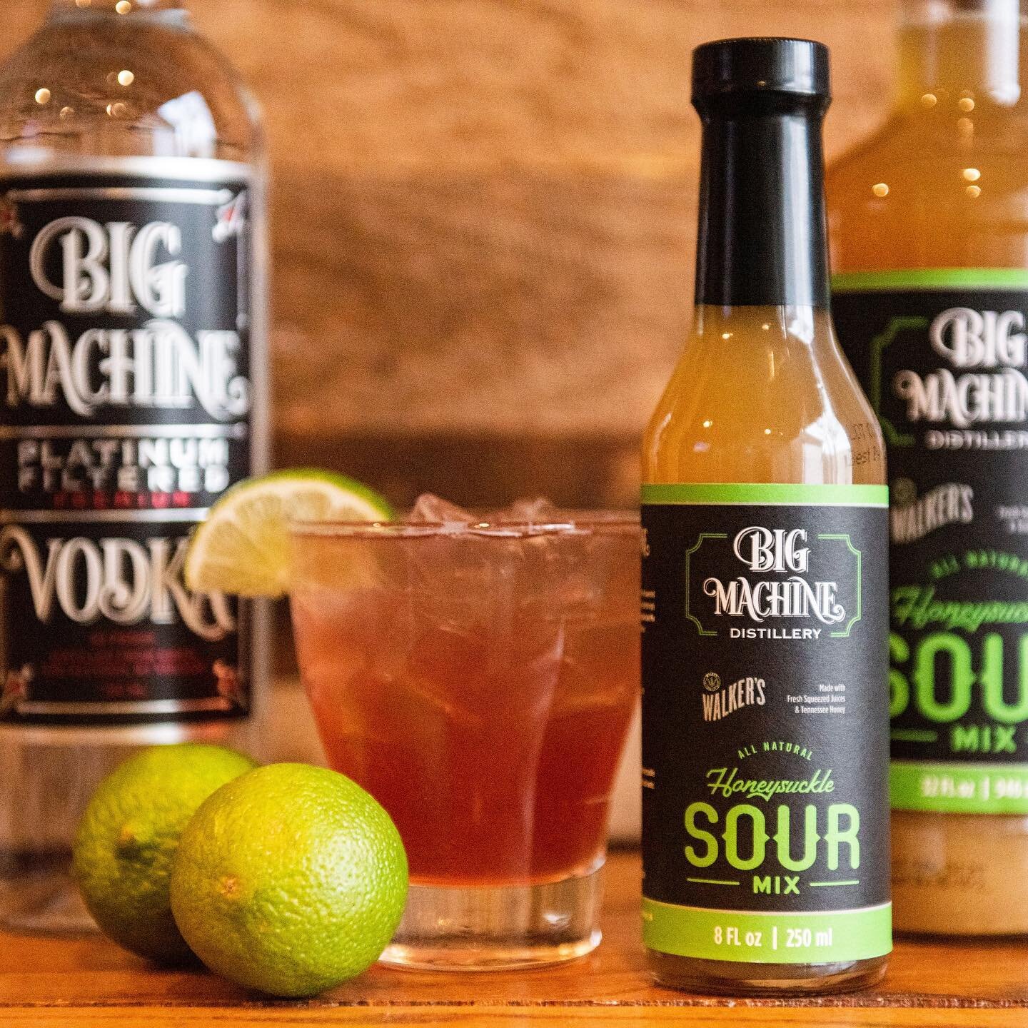 What&rsquo;s the best mixer for a Big Machine Distillery spirit? There&rsquo;s no better answer than Big Machine Distillery sour mix. Stop by this week to pick up a bottle to take home!