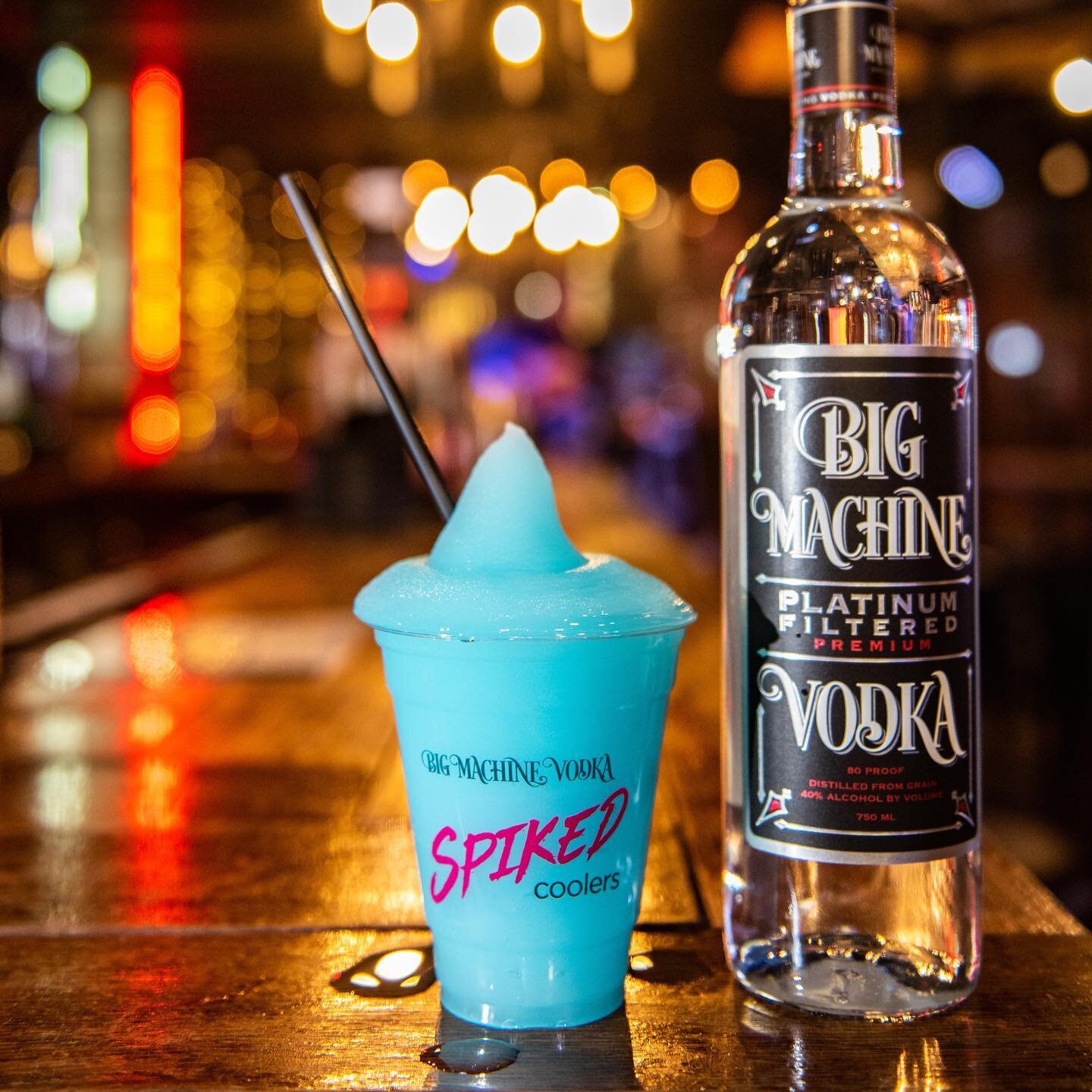 Is it slushy season yet? Visit @bigmachine_downtown to try one of our Big Machine World Famous Vodka slushies today!