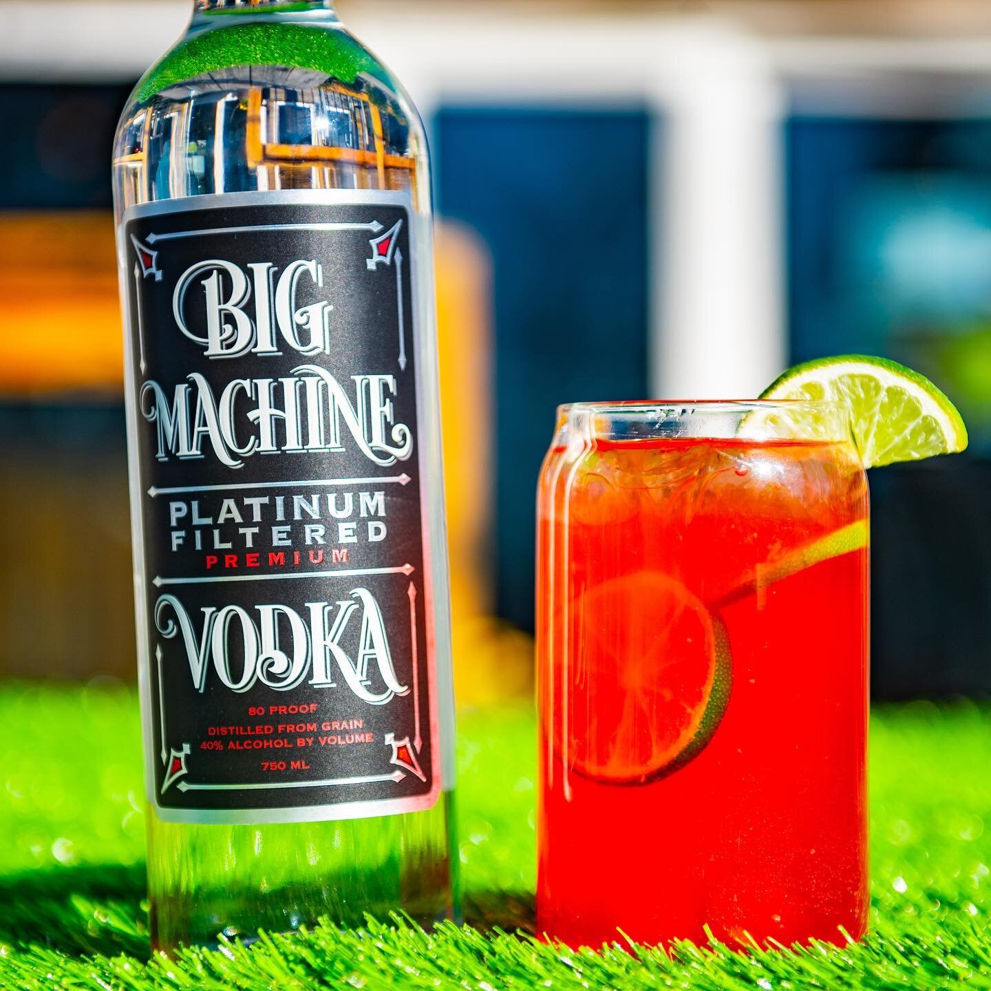 There might be snow on the ground, but we&rsquo;re not waiting. Visit @bigmachine_tavern to try one of their spring cocktails or make our Big Machine Vodka Cherry Limeade at home!