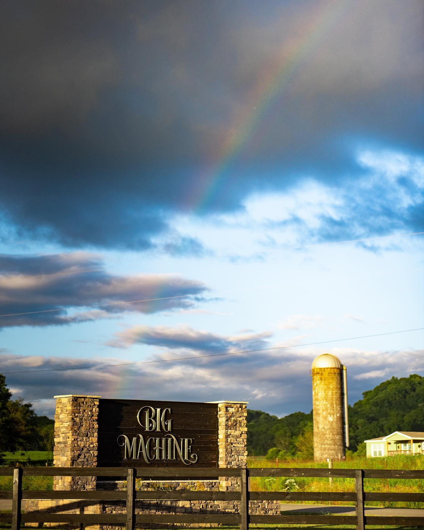 Look for the treasure at the end of the rainbow and you might just end up at Big Machine Distillery 🌈🍀