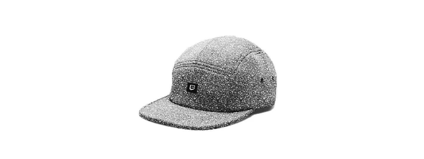 5panel Pattern White Black2.jpg