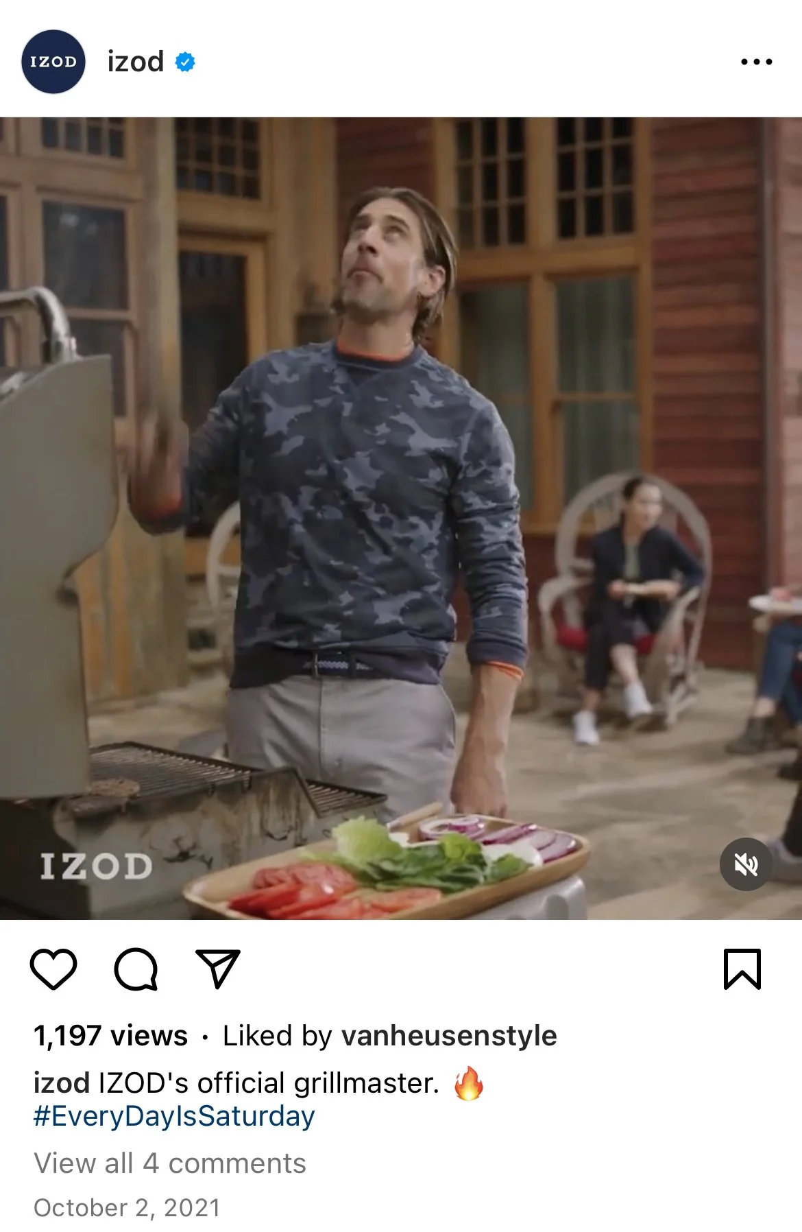 IZOD Social Media - 2021