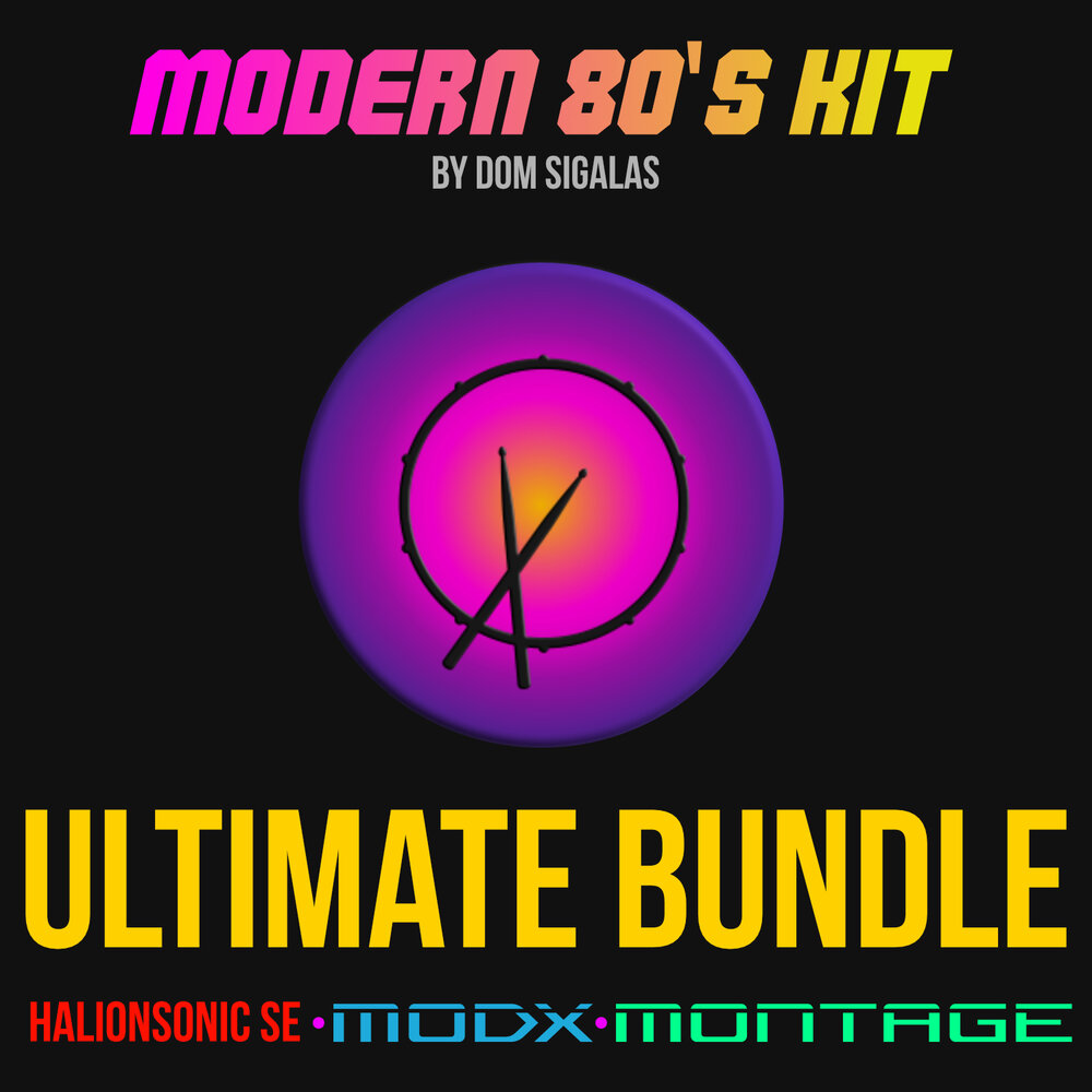 Modern 80s Drum Kit - Montage Version — Dom Sigalas Official