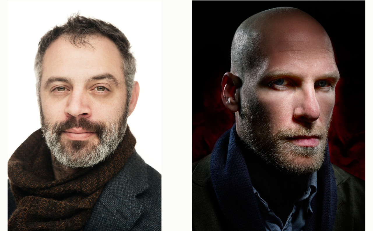 Left: Doron Gild photographed by Martin Adolfsson. Right: Martin Adolfsson photographed by Doron Gild.