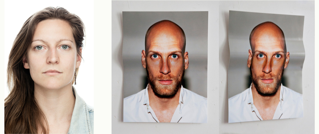 Left: Martyna Szczesna photographed by Martin Adolfsson. Right: Martin Adolfsson photographed by Martyna Szczesna.