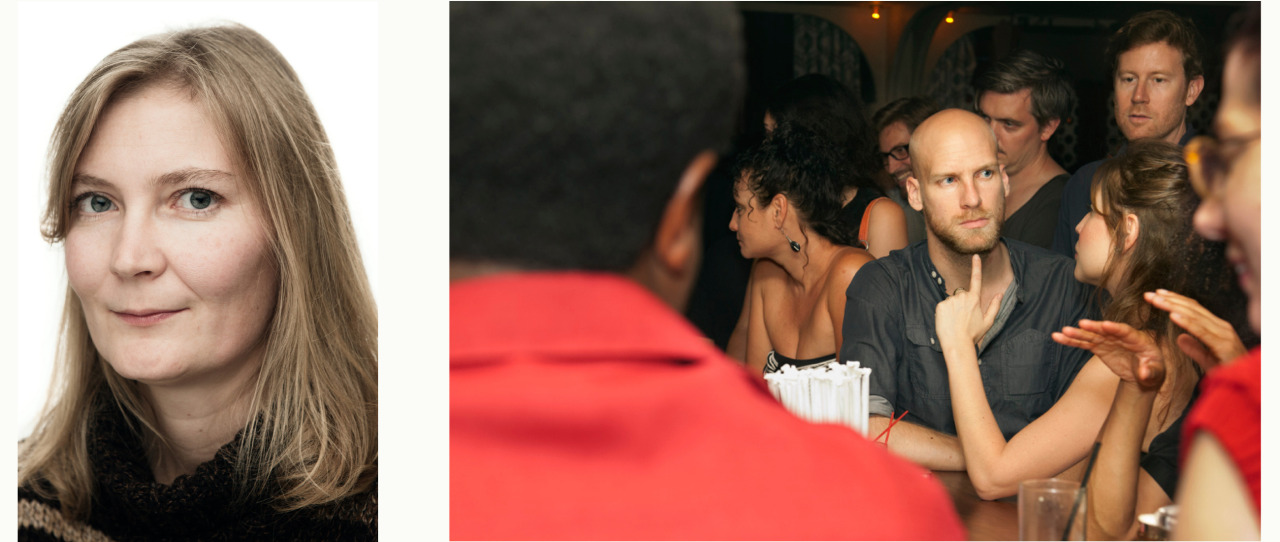 Left: Monika Sziladi photographed by Martin Adolfsson. Right: Martin Adolfsson photographed by Monika Sziladi.