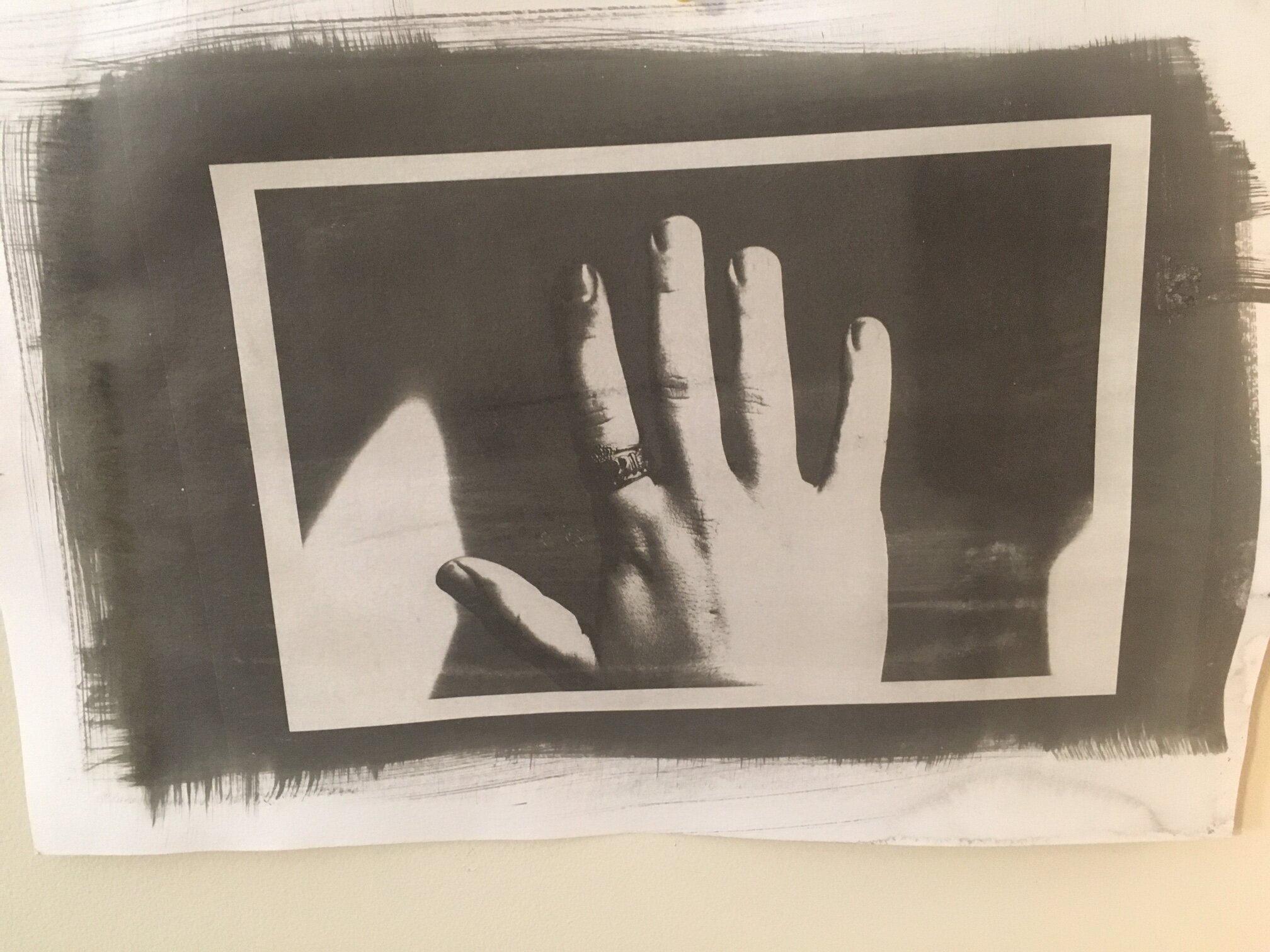 Hand 2 - Gum Bichromate
