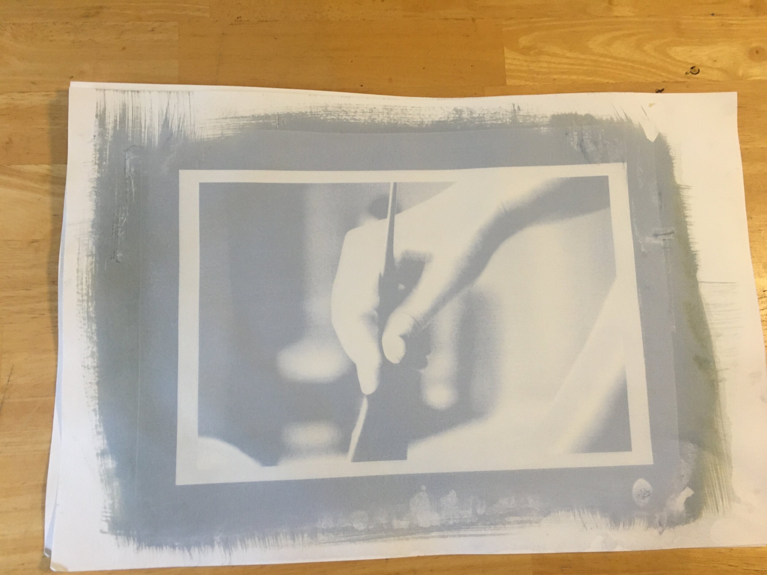 Hands 3 - Gum Bichromate