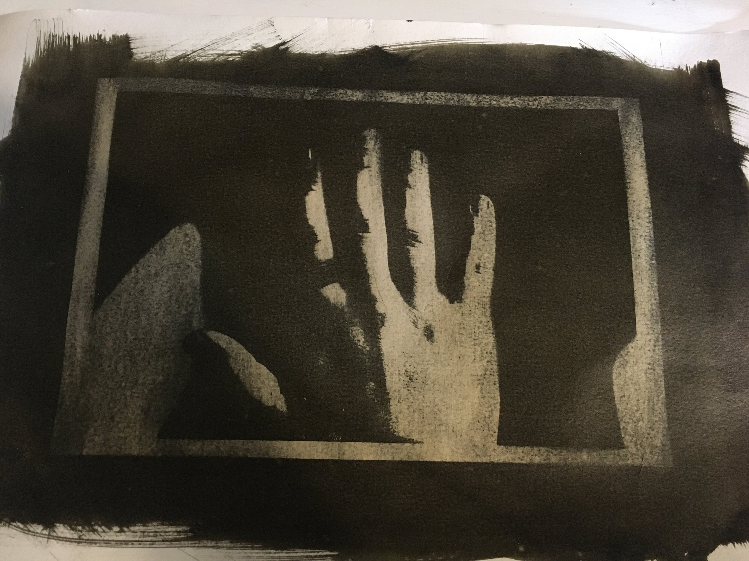 Hands - Gum Bichromate