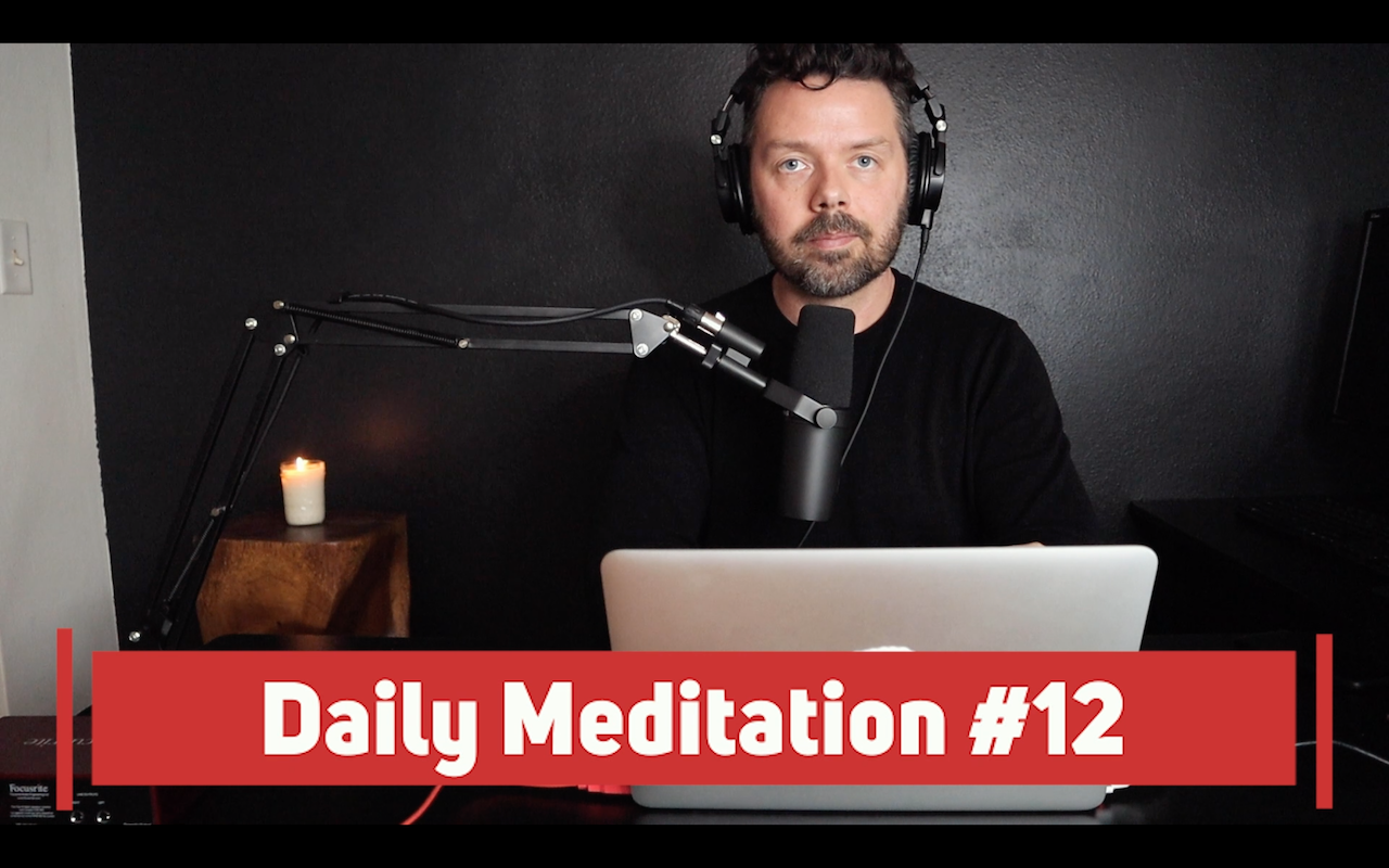 Daily Meditation #12 - Ten Minute Guided Meditation with Eyes Open
