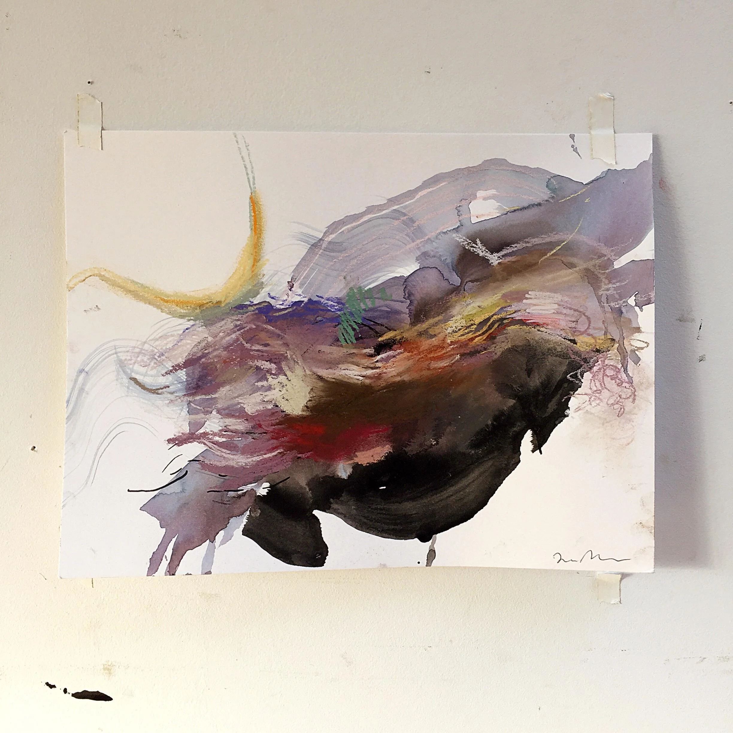A Quick One 9 x 12 inches