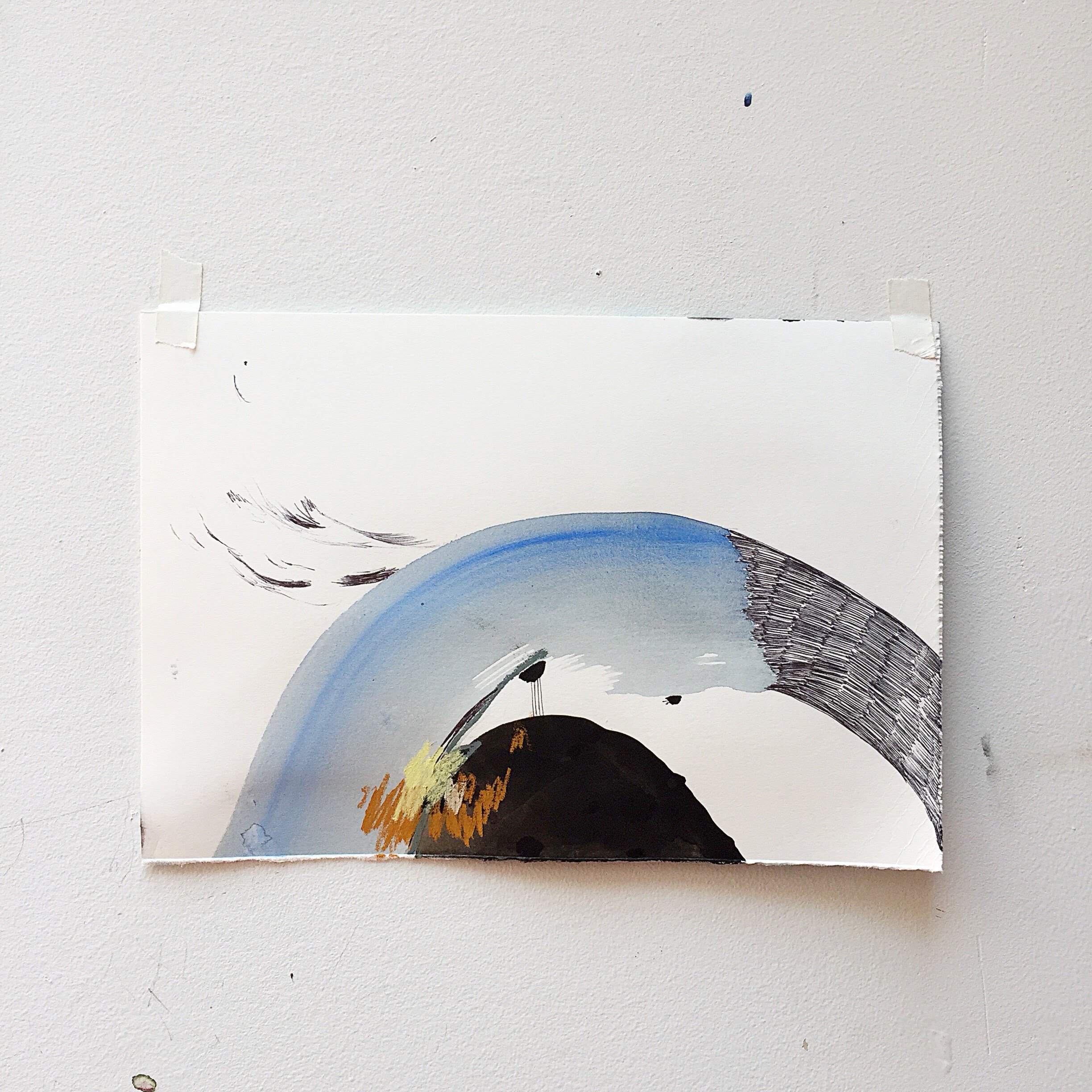 Break The Wave, 9.5 x 6.5 inches