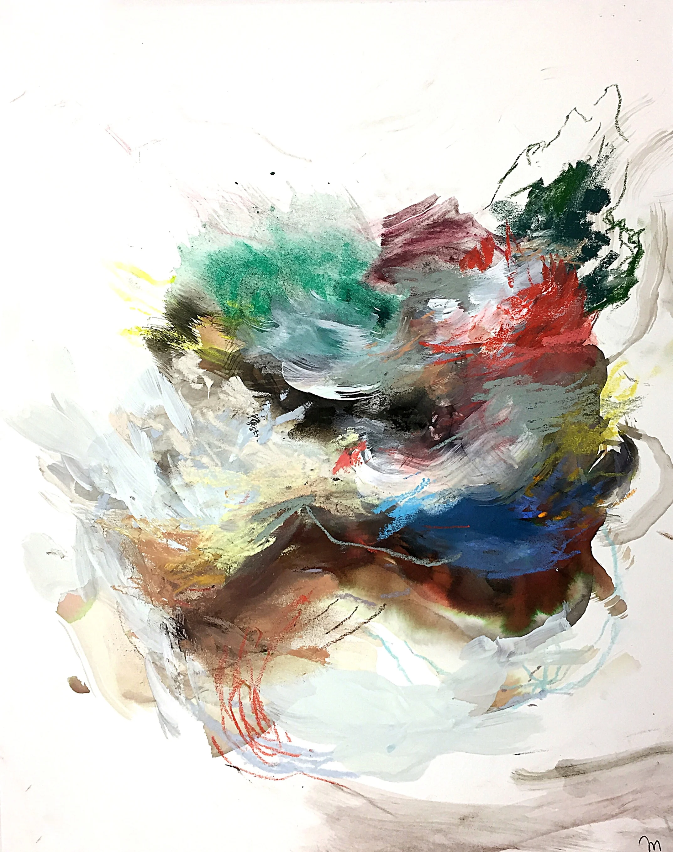 The Simple Wholeness of the World, 11 x 14 inches