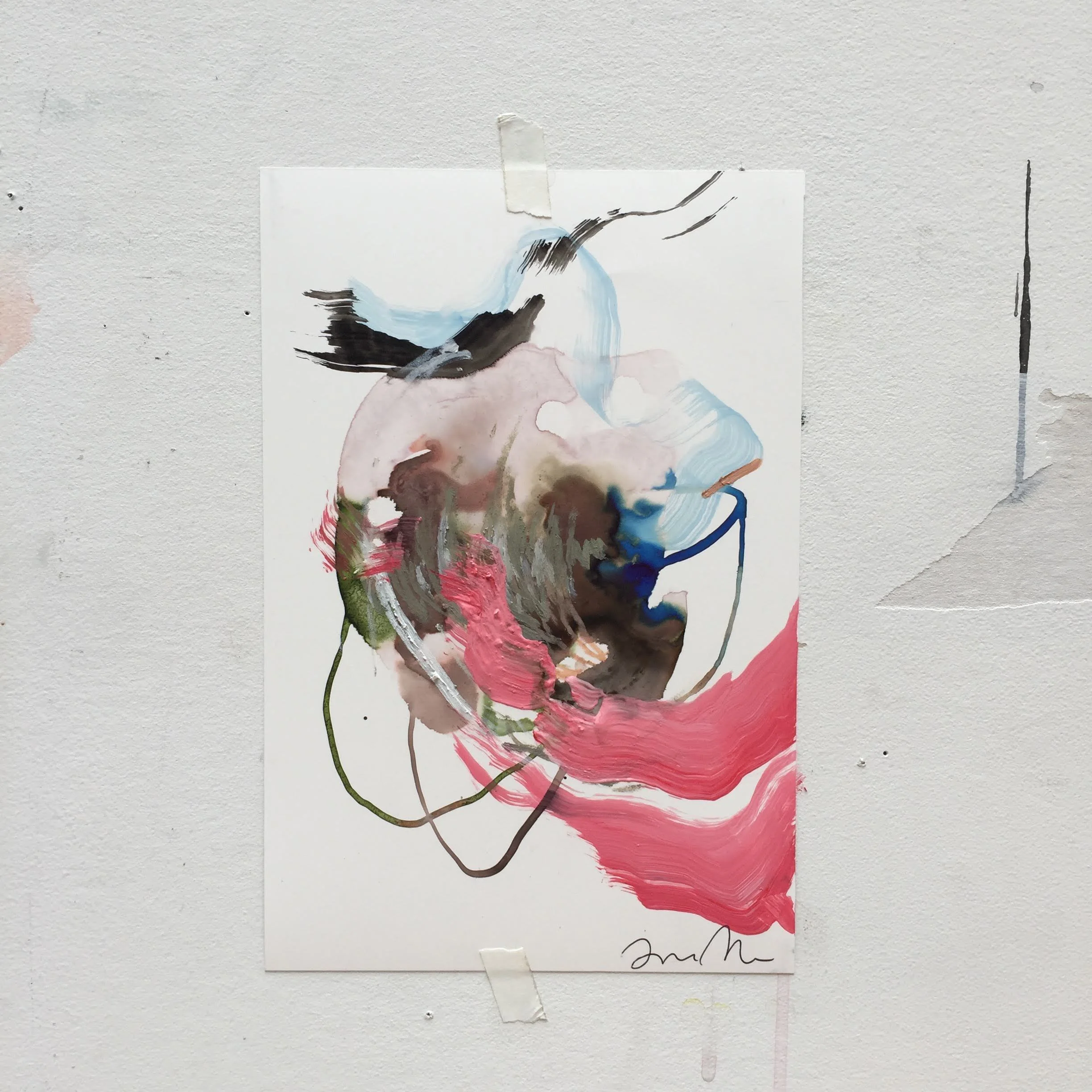 Untitled 6 x 8 7/8 inches