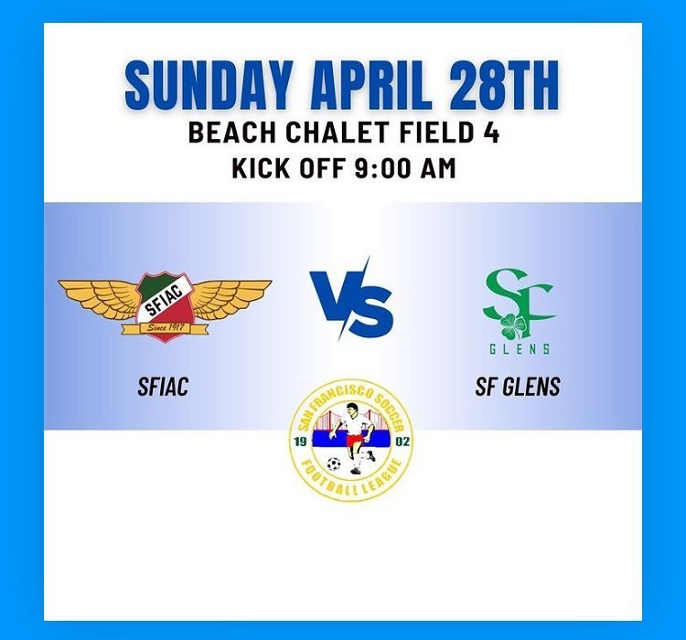 @sfiac_calcio sits alone in first place!  Come out and support this weekend @sfsfl1902 🇮🇹⚽️. Battle for first place with @sfglenssc #sfsoccer #forzaitalia🇮🇹