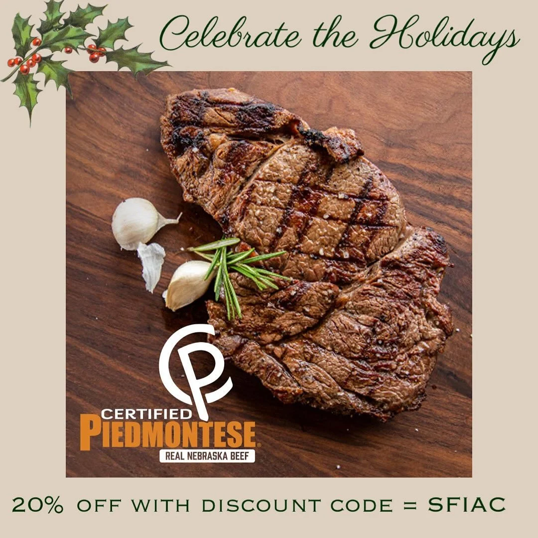 As featured at @sfitalianathleticclub Cigar and Steak night @certifiedpiedmontese  It makes the perfect gift for the person that has everything.  Support member businesses.  Thank you for all you do for the Club.