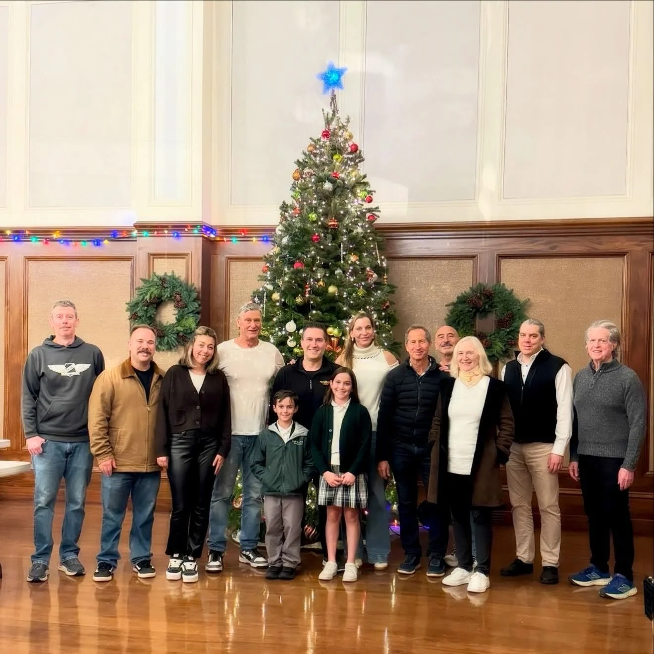 Grazie mille to the Club elves for getting us Christmas ready. 🎄🎅🏻