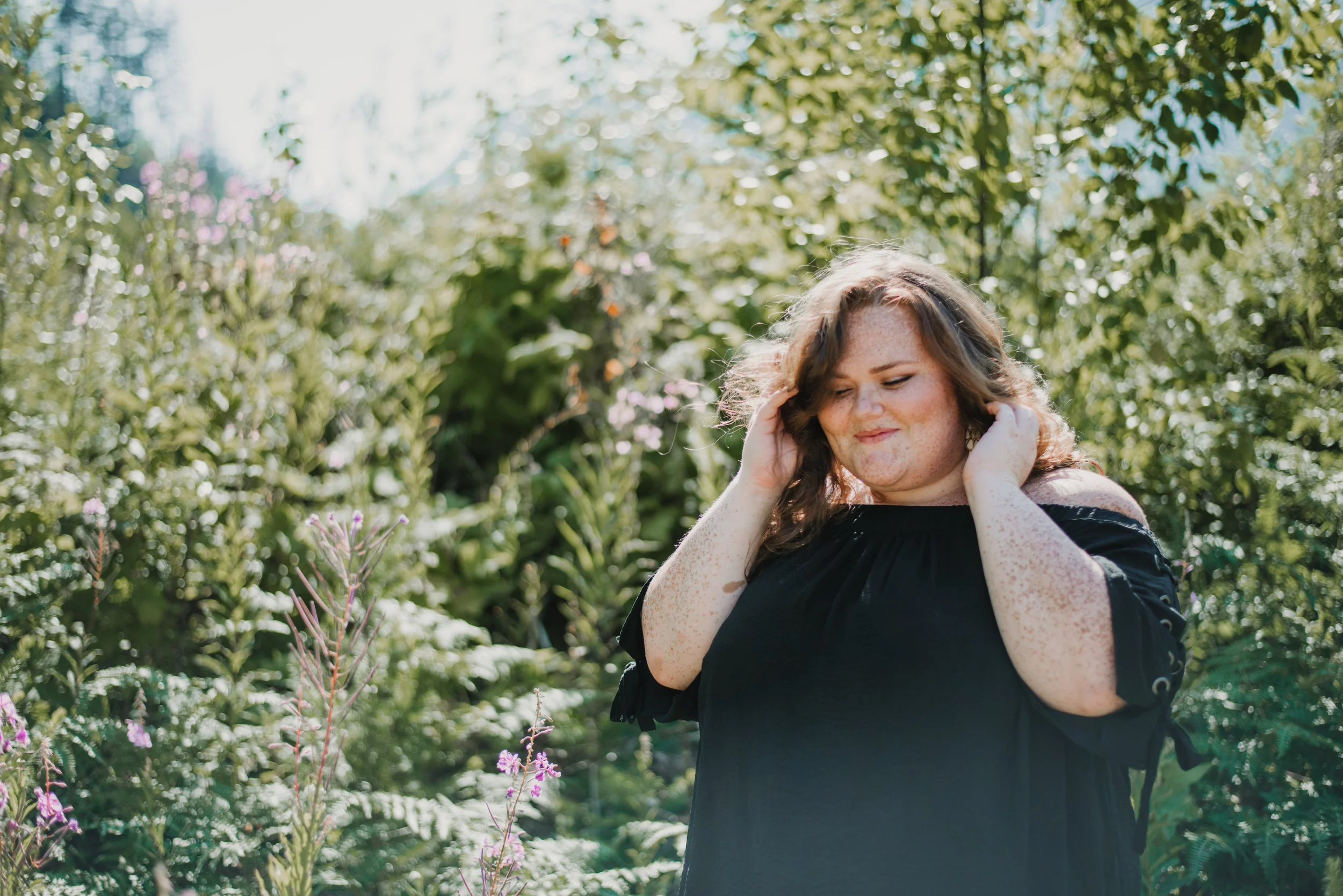 Bethany and the Fraser Valley Flowers.jpg