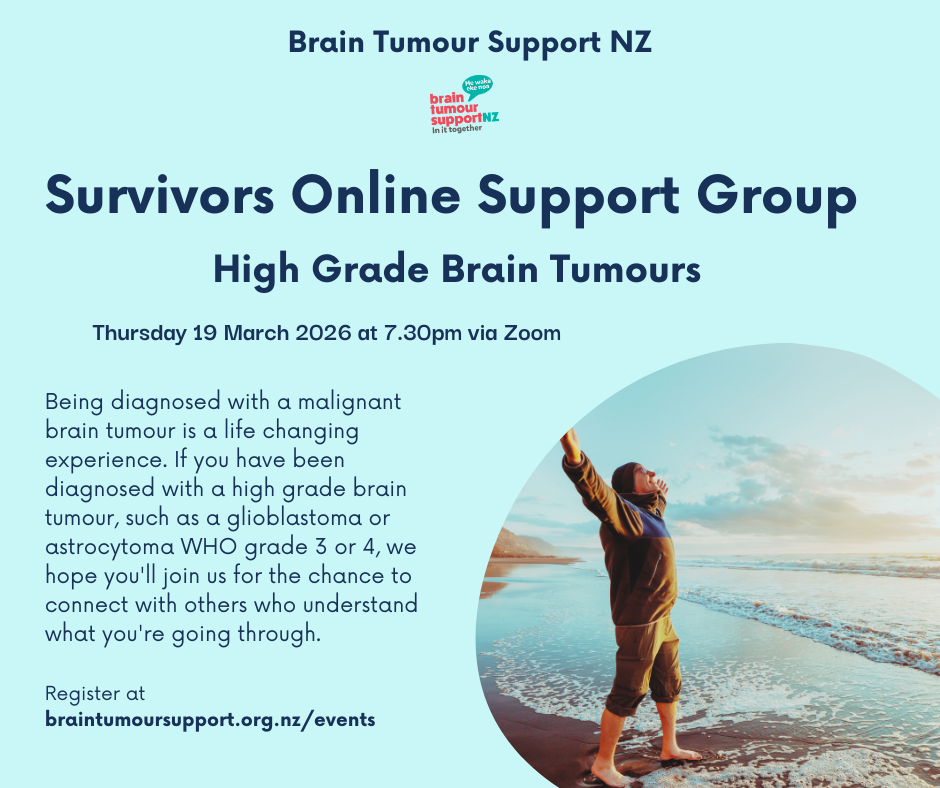 Survivors High Grade Brain Tumours Online Support Groups