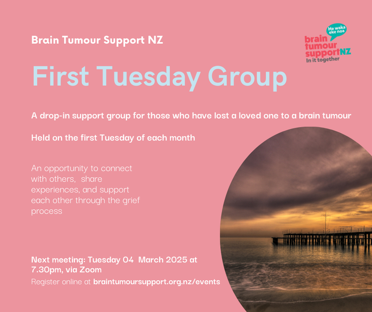 First Tuesday Bereavement Group Meeting — Brain Tumour Support