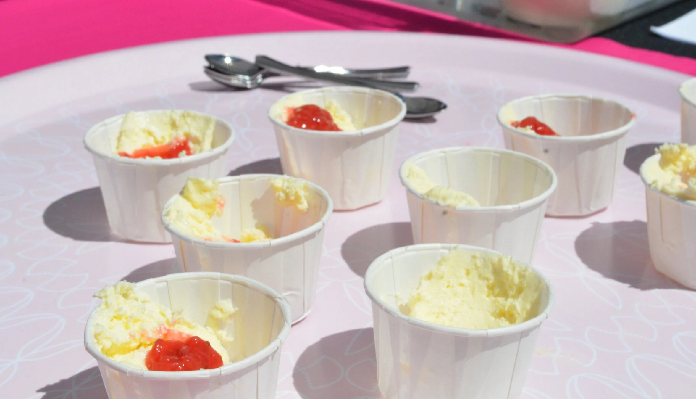 Strawberry Cheesecakes